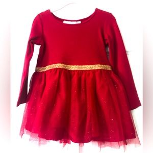The Children’s Place Red Tulle Dress NWT